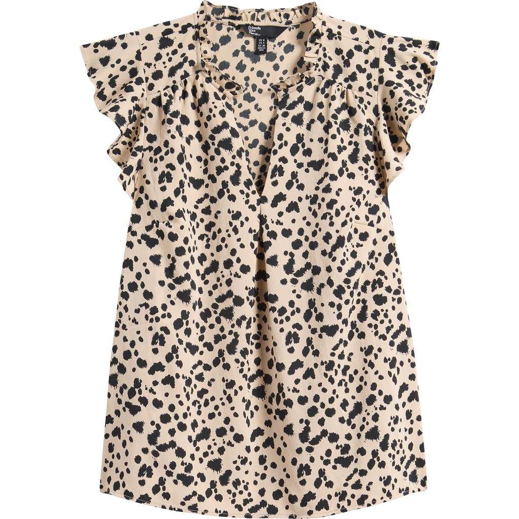 FRIENDS LIKE THESE FRIENDS LIKE THESE RUFFLE SLEEVE TOP