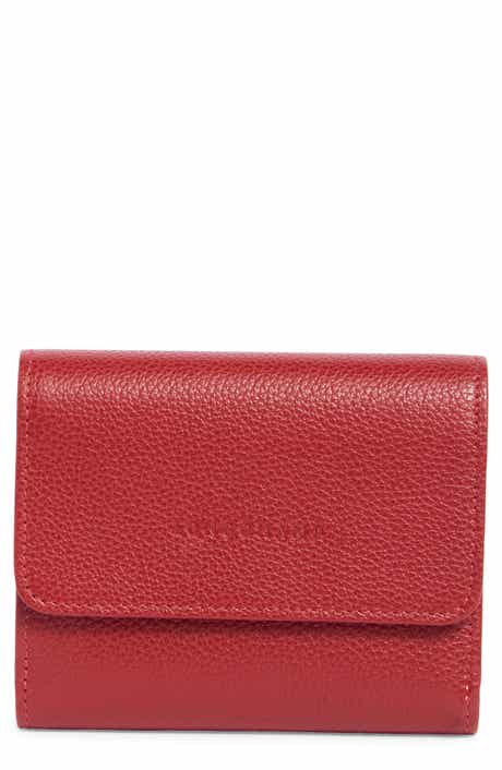 Longchamp Compact Leather Wallet