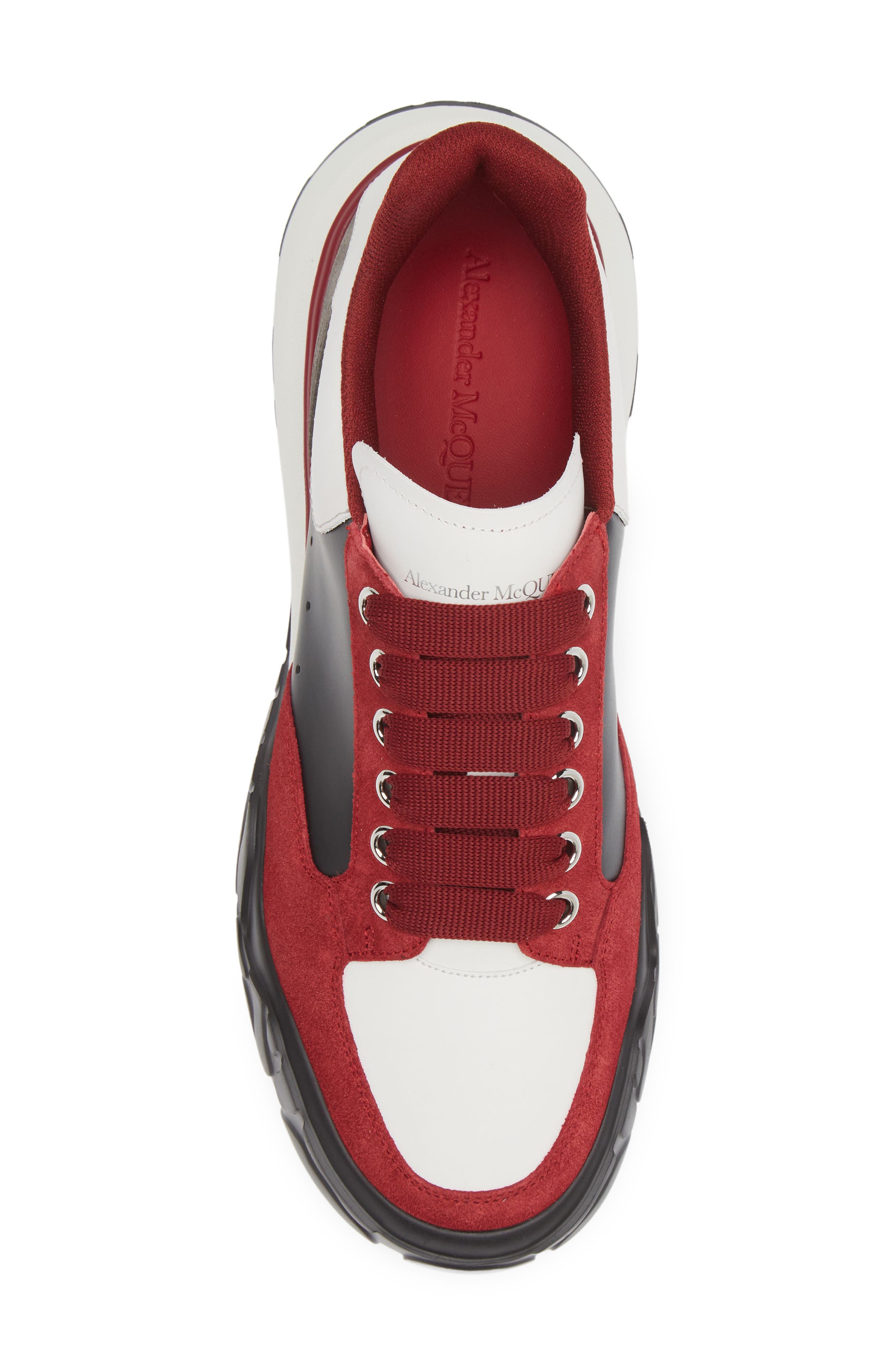 McQueen Court Trainer Sneaker, Alternate, color, 