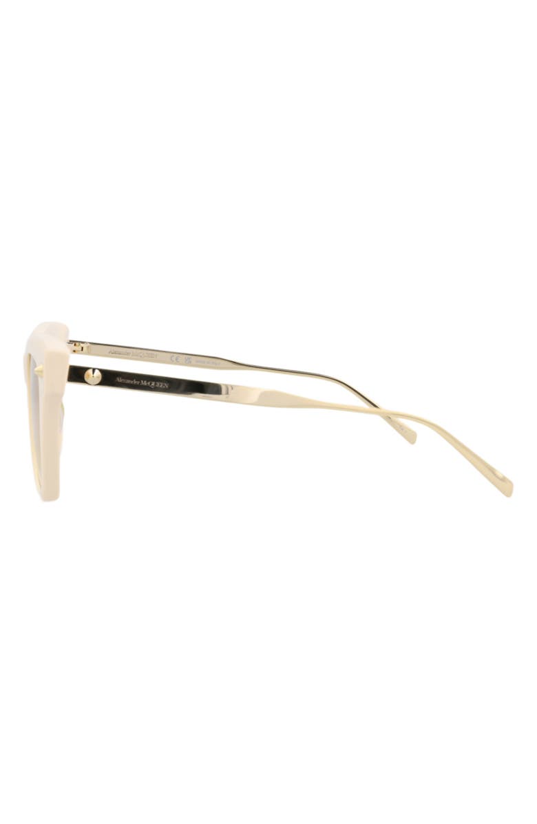 MCQ Sunglasses, Alternate, color, Ivory Gold Yellow