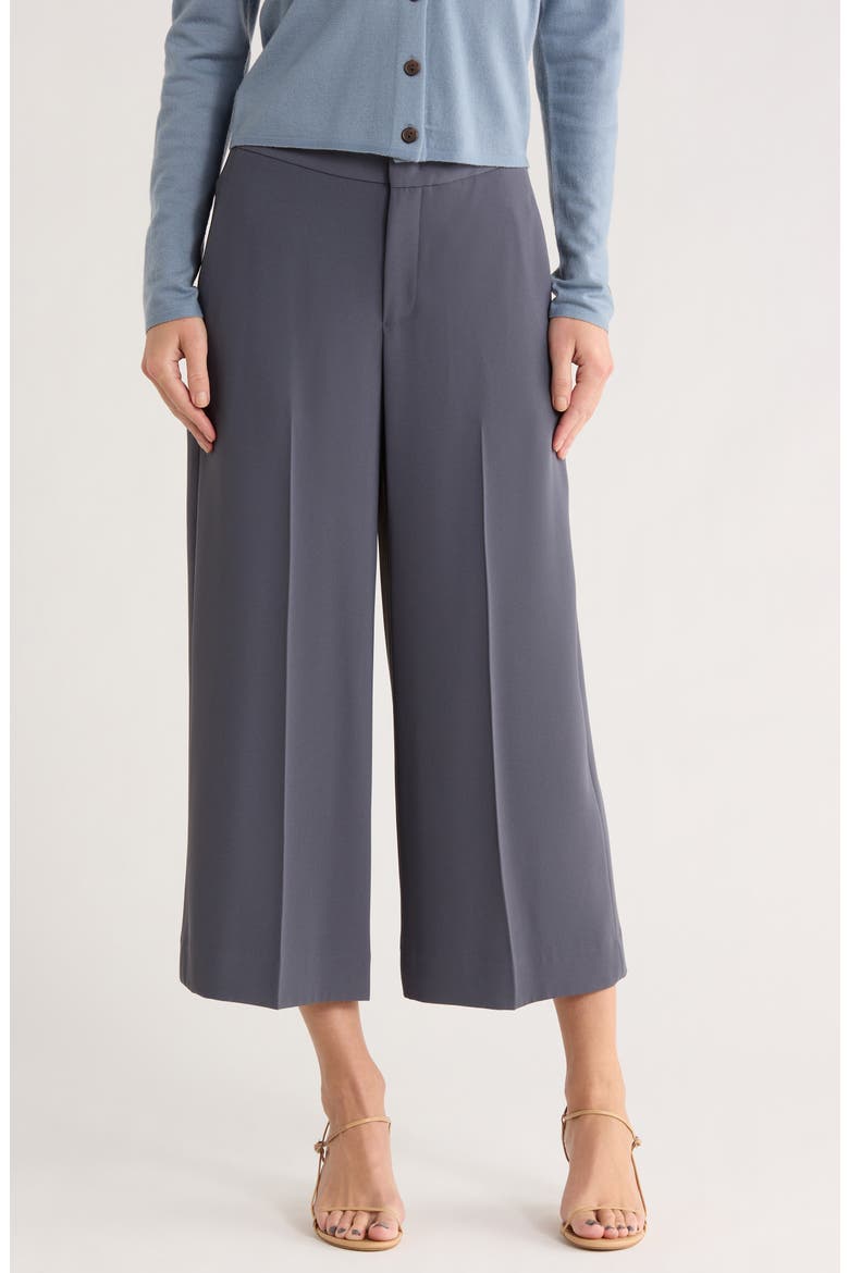 Cropped Wide Leg Pants, Main, color, OBSIDIAN
