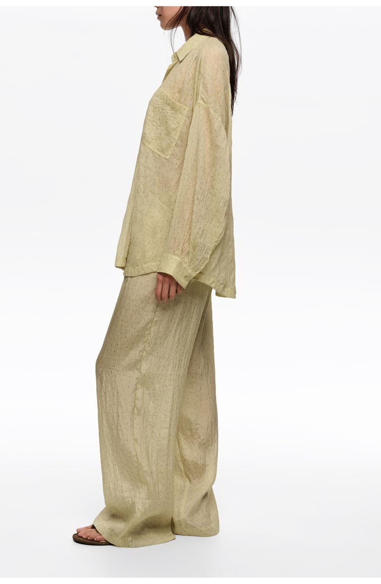 Bimba y Lola Mini Dots Jogger Trousers, Alternate, color, Dots Mini Olive