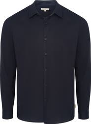 Onia Long Sleeve Linen Blend Button-Up Shirt