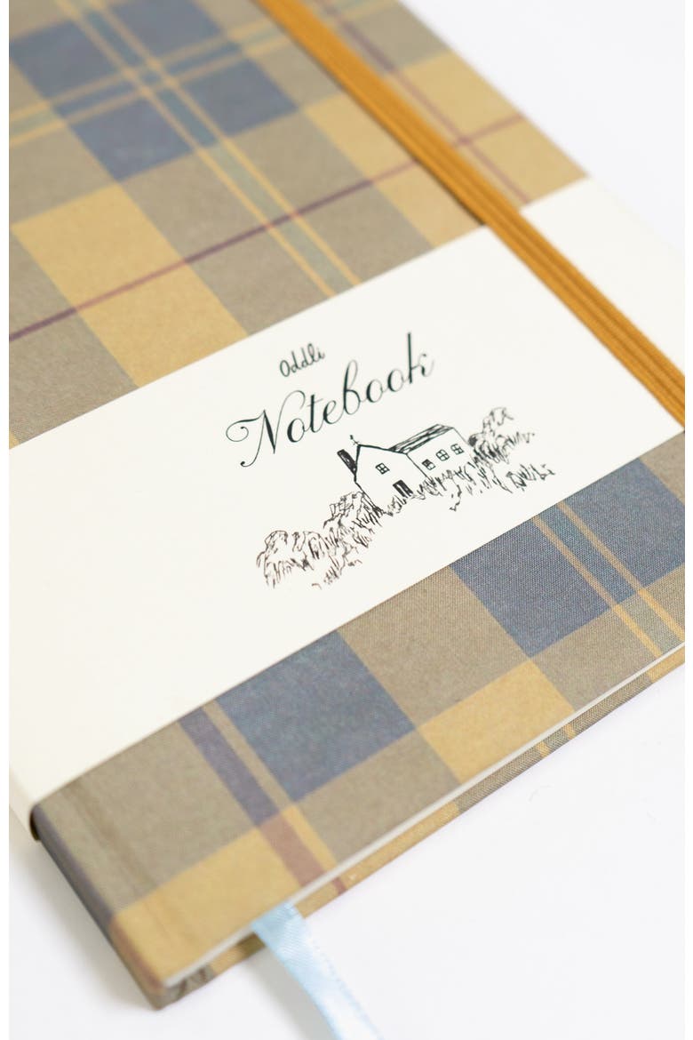 Notebook, Alternate, color, Blue and Yellow Plaid