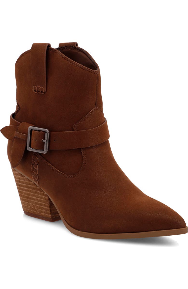 MIA Clement Pointed Toe Western Boot, Main, color,