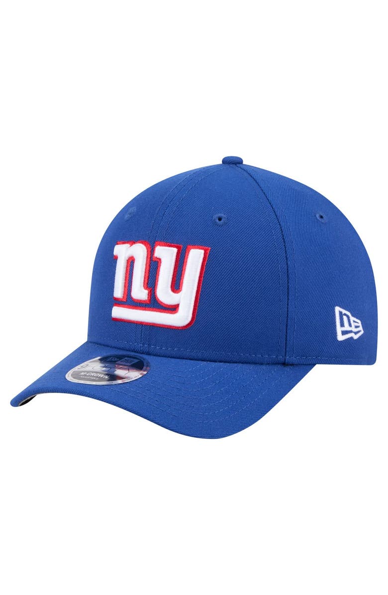 New Era Men's New Era Blue New York Giants Team Collection 9FORTY M-Crown Adjustable Hat, Main, color,