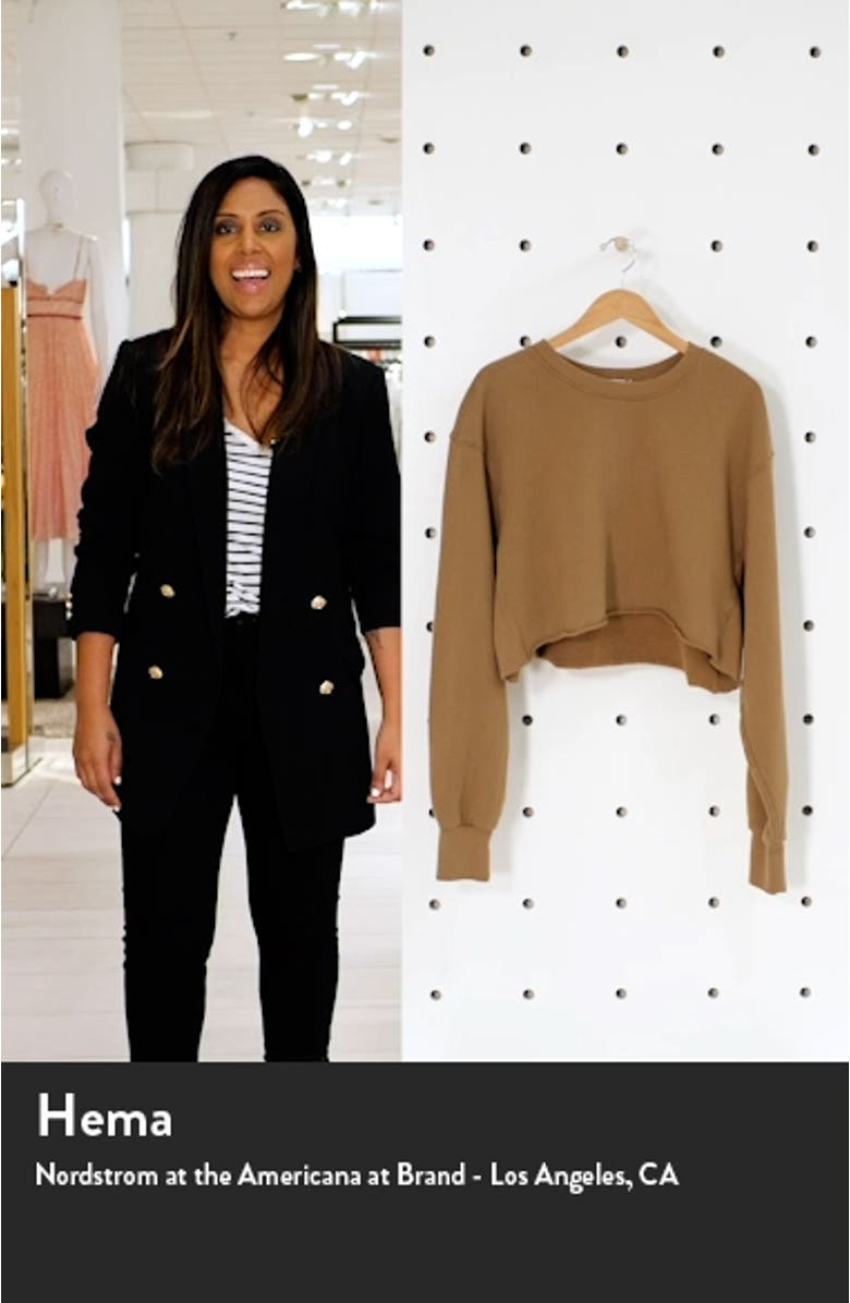 Cool Crop Cotton Sweatshirt, sales video thumbnail