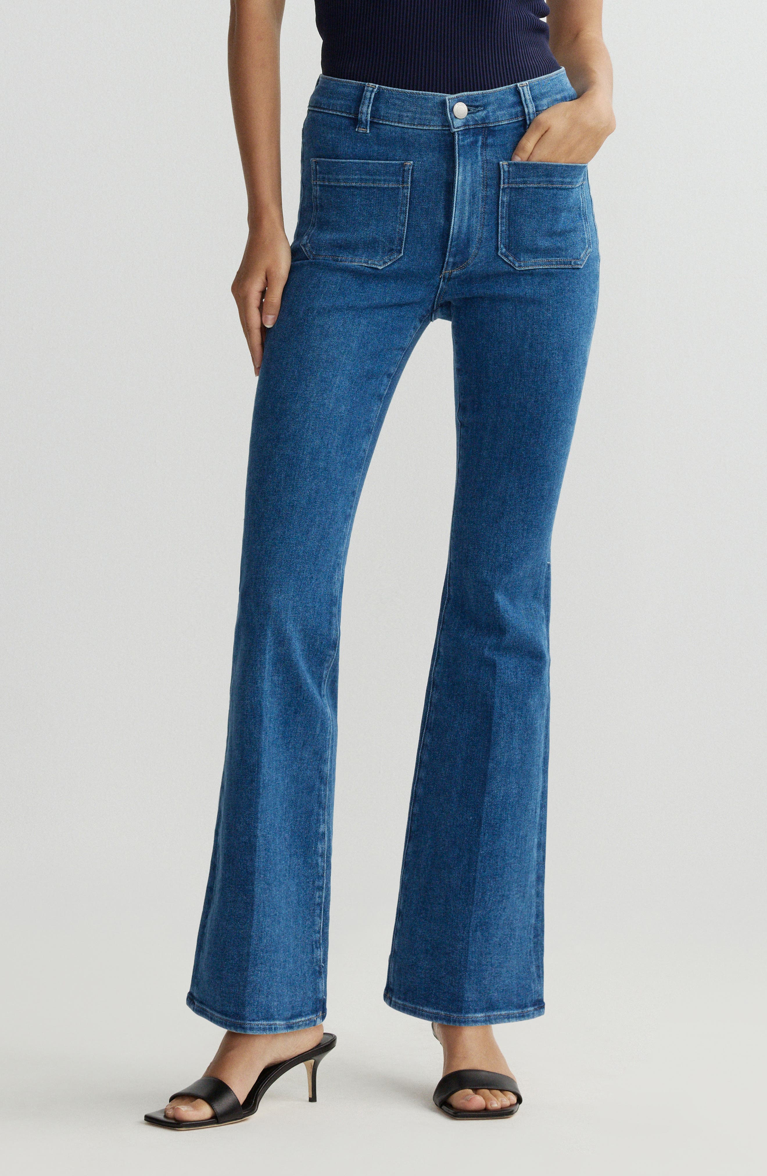Bridget Instasculpt High Rise Bootcut Jeans