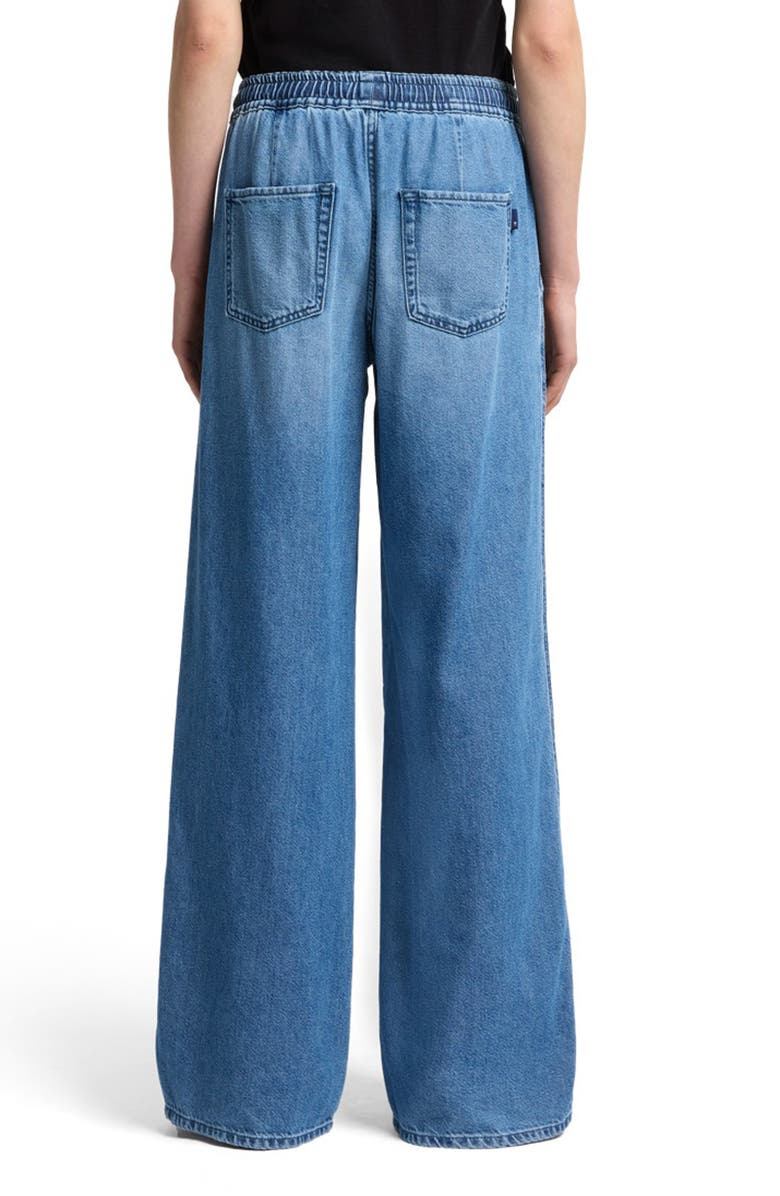 7 For All Mankind Pull-On High Waist Wide Leg Jeans, Alternate, color, Hilo