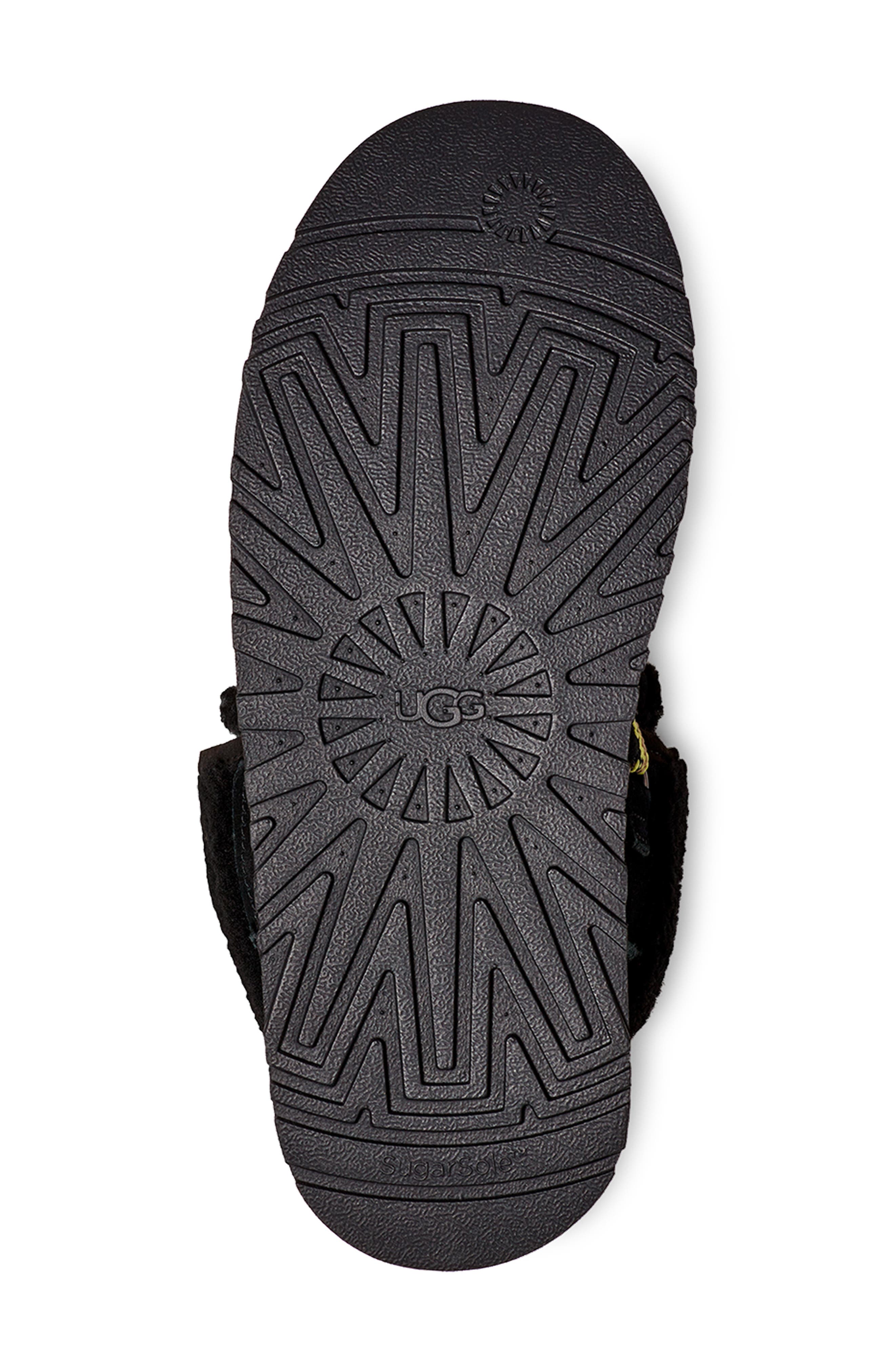 UGG<sup>®</sup> Funkarra Genuine Shearling Cabin Cuff Bootie, Alternate, color, 