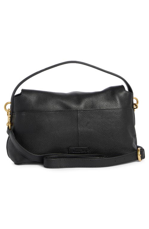 Vince Camuto Sheri Top Handle Leather Satchel In Black