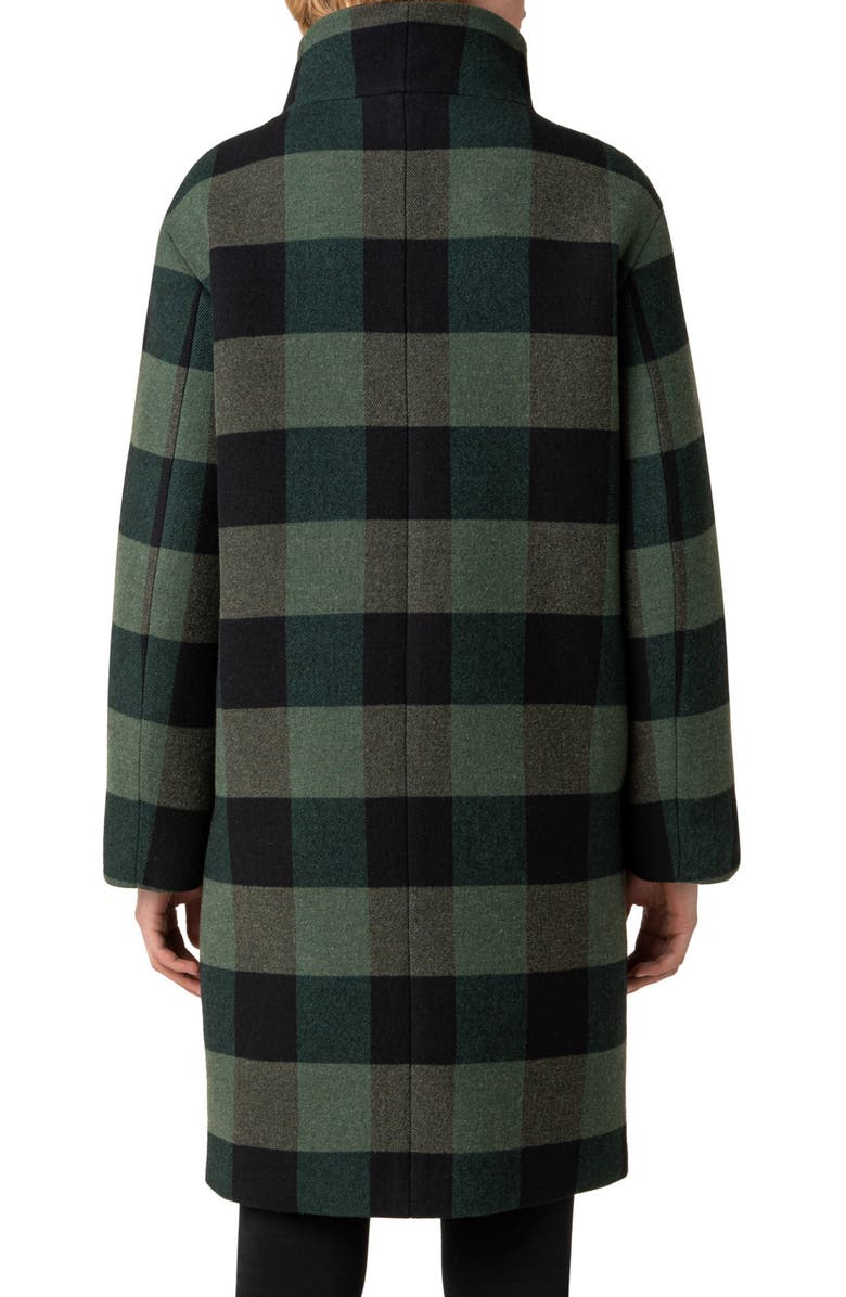 Akris punto Buffalo Check Coat, Alternate, color,