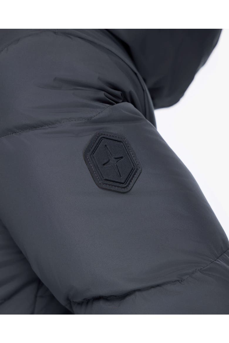 PIPER | Hooded Down Winter Jacket, Alternate, color, True Navy