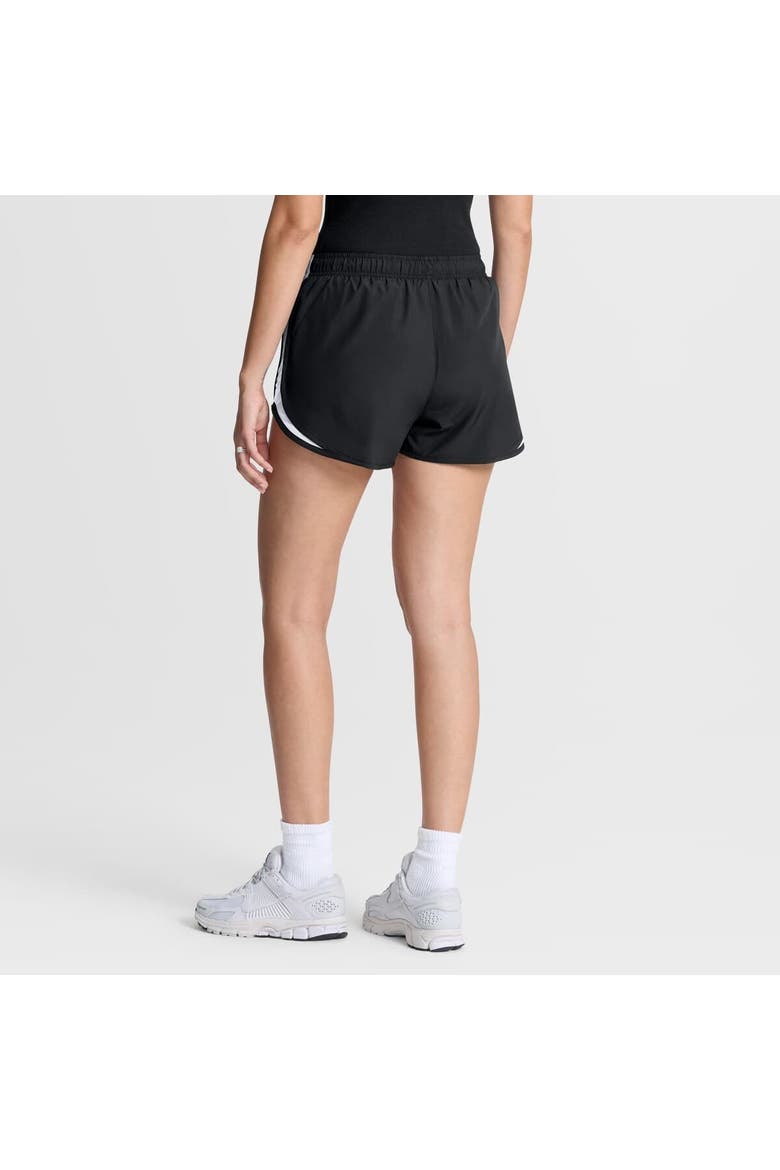 Women's Nike Black Detroit Lions Tempo Mid-Rise Dri-FIT Shorts, Alternate, color, Black