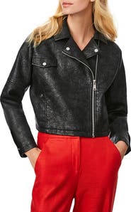 Bernardo Bleecker Faux Leather Moto Jacket