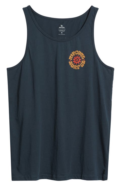 Pacific Rinse Cotton Graphic Tank