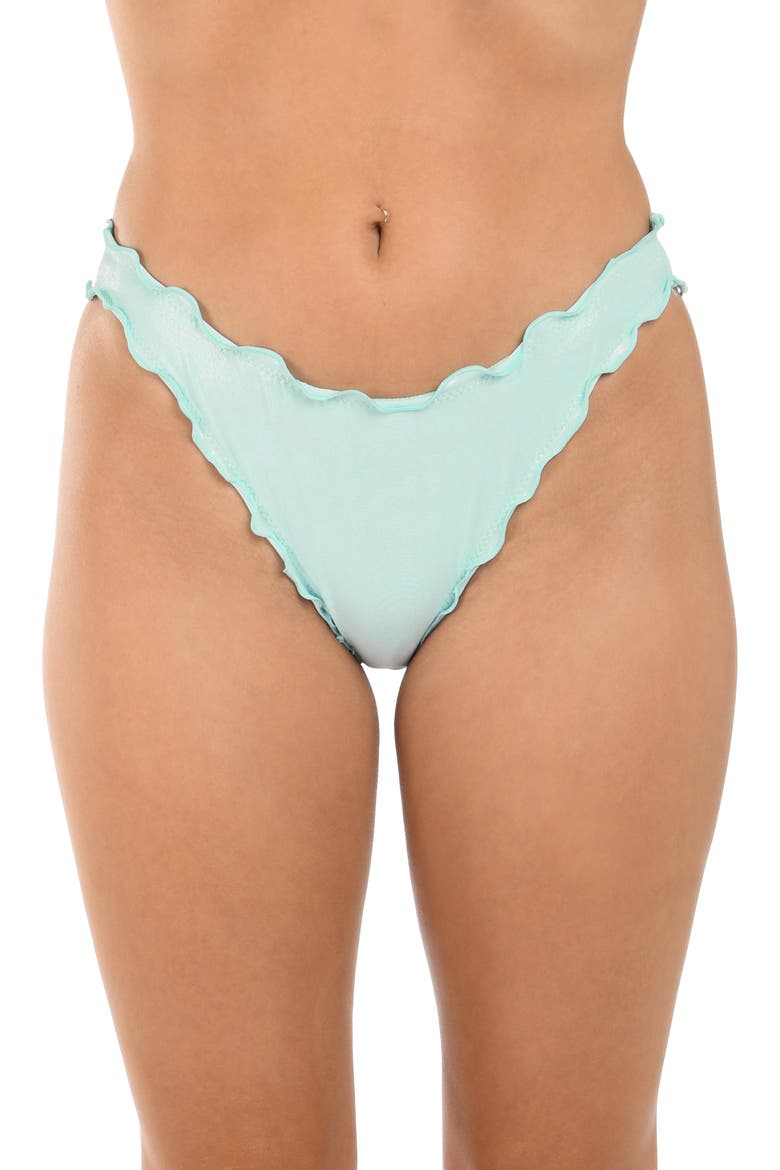Iridescent Merrow Bikini Bottoms, Main, color, MINT