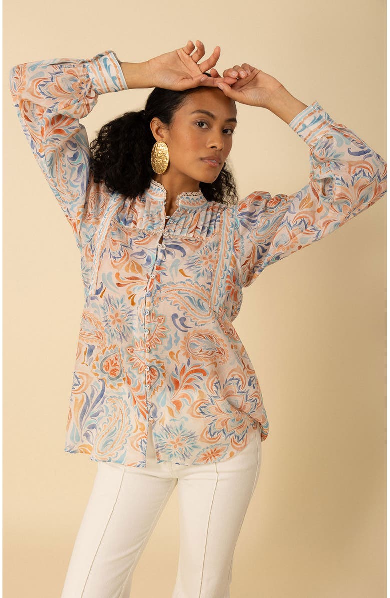 Hale Bob Calliope Voile Top, Alternate, color, 
