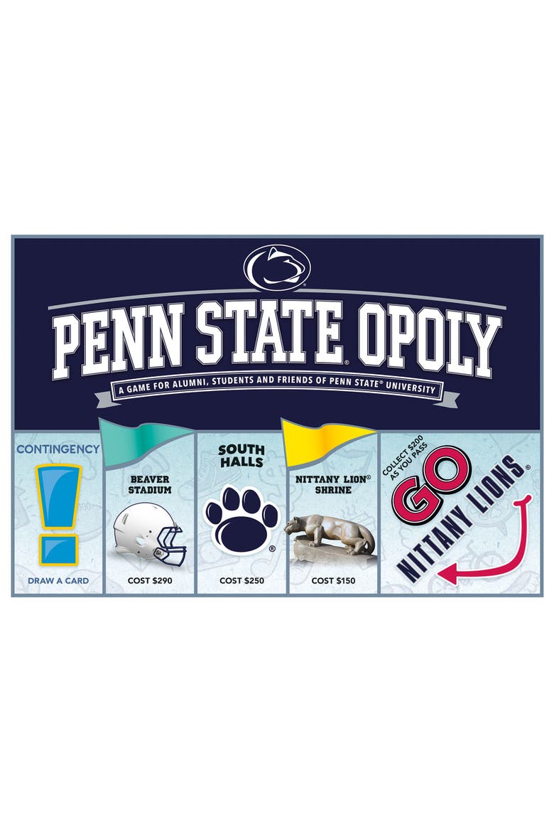 Penn Stateopoly Family Board Game, Main, color, Multicolored