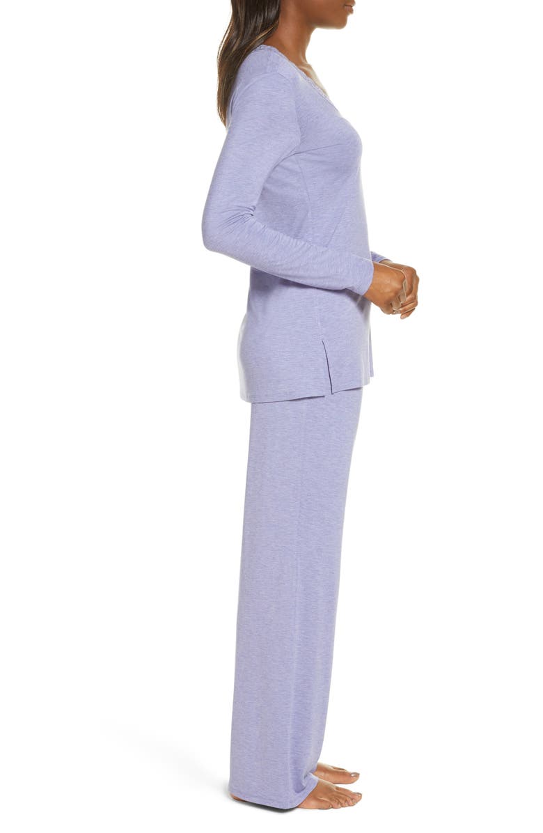 Natori Feathers Pajamas, Alternate, color, 