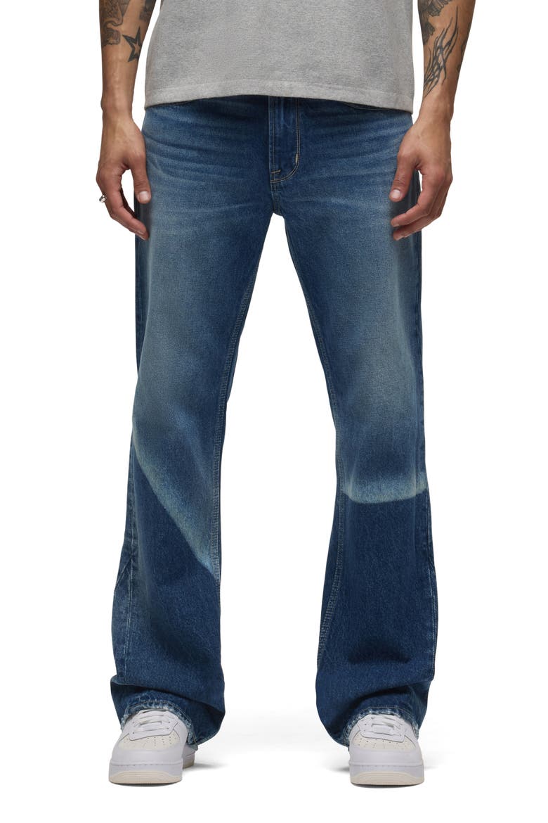 Rigid Walker Kick Flare Jeans, Main, color, CORRIDOR