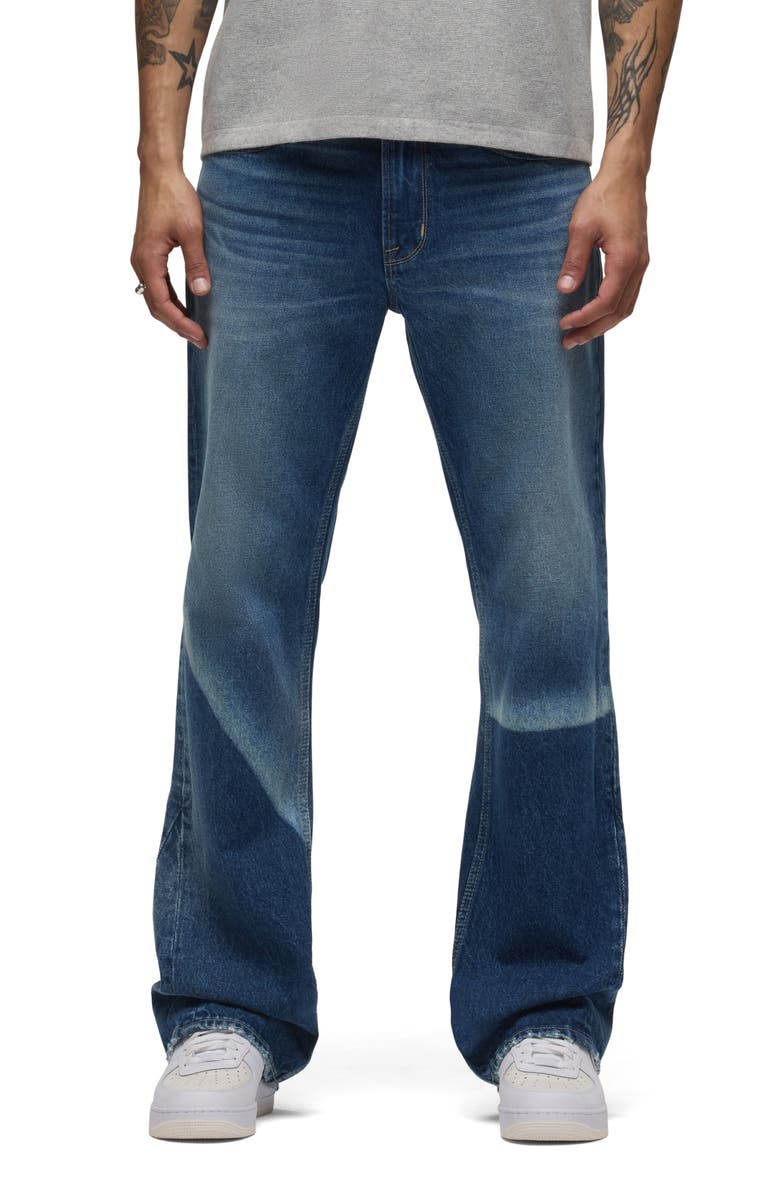 Hudson Jeans Rigid Walker Kick Flare Jeans, Main, color, Corridor