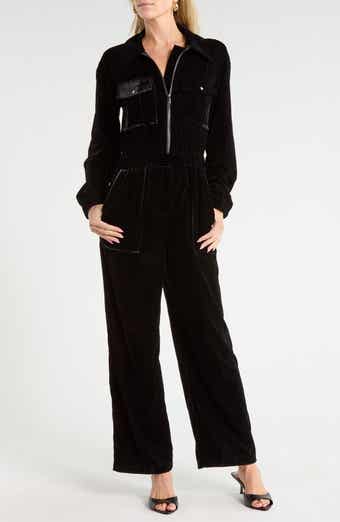 Vinnia Velvet Zip Jumpsuit