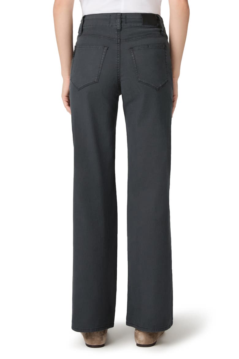 AnessA High Waist Wide Leg Jeans, Alternate, color, VINTAGE DARK GRAPHITE