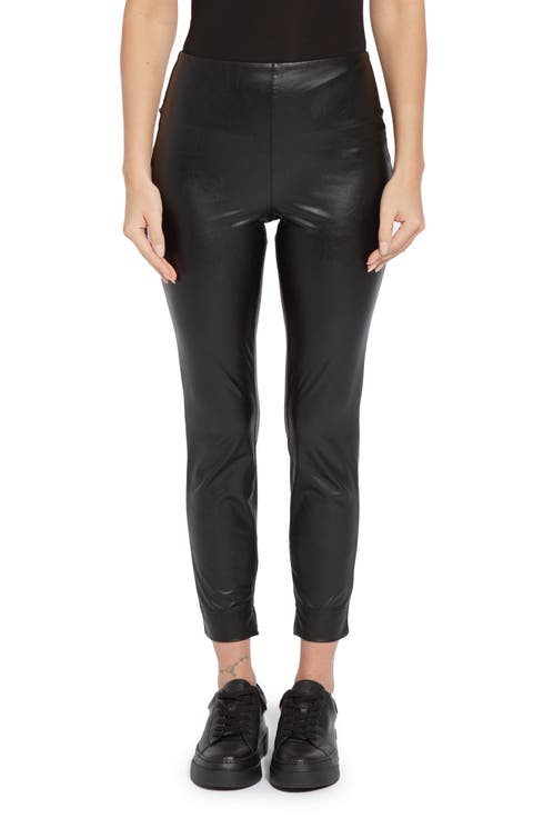 Katherine Faux Leather Toothpick Leggings