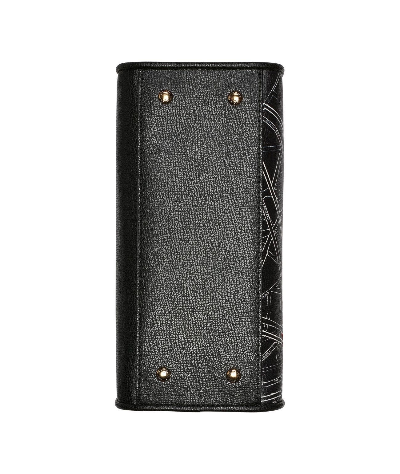 KARL LAGERFELD PARIS Maybelle Satchel, Alternate, color, Black Multi