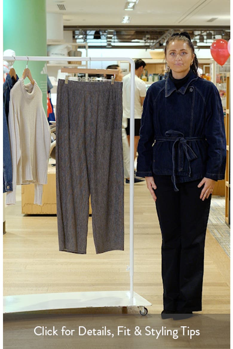 Textured Straight Leg Pants video