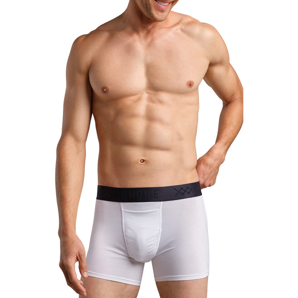 Rhone C.o.r. 4-inch Boxer Briefs In White