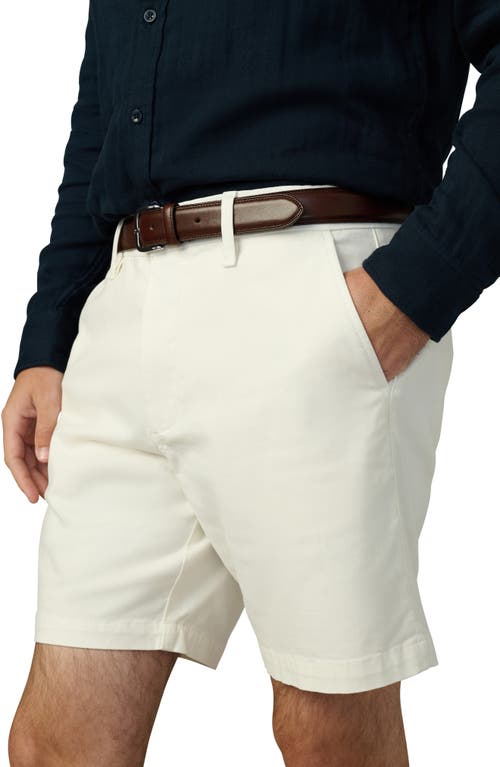 Joe's Palmer Stretch Twill Shorts In Chalk