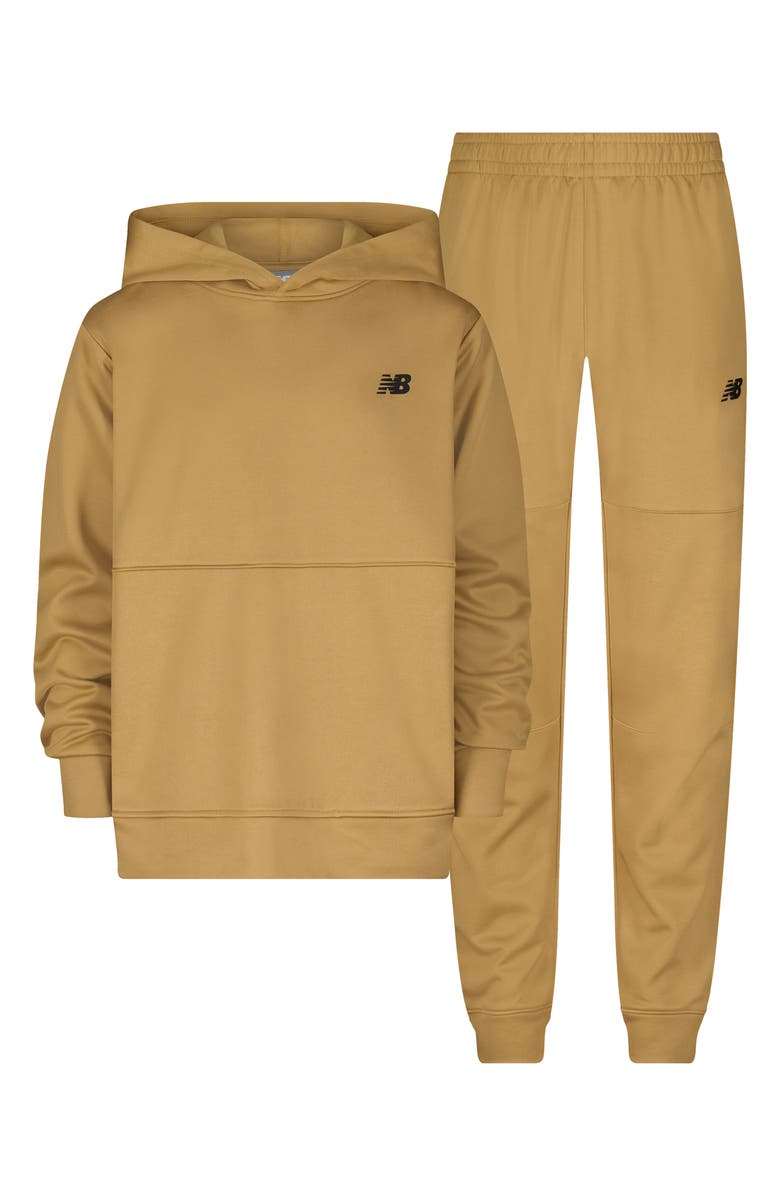 New Balance Kids' Tech Fleece Hoodie & Joggers Set, Main, color, 