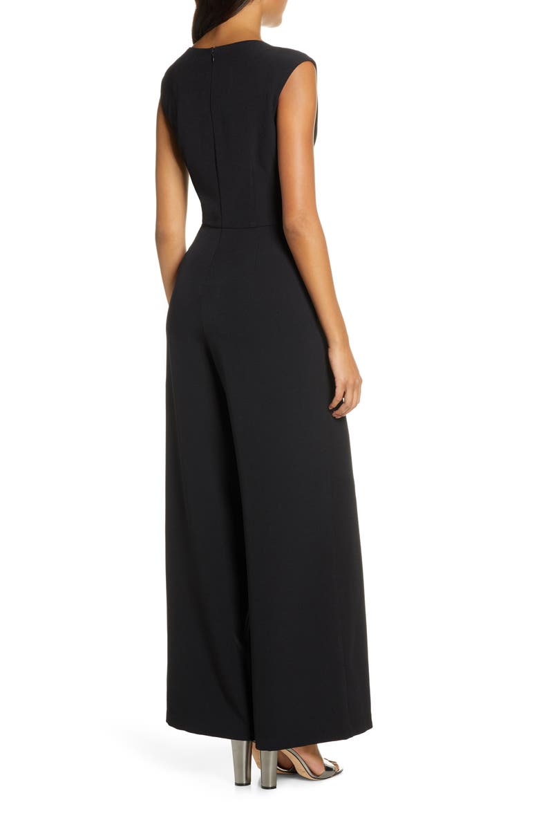 Donna Ricco Sleeveless Jumpsuit, Alternate, color, 