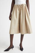 Brandon Maxwell The Sutton Elongated Cotton Blend Shorts