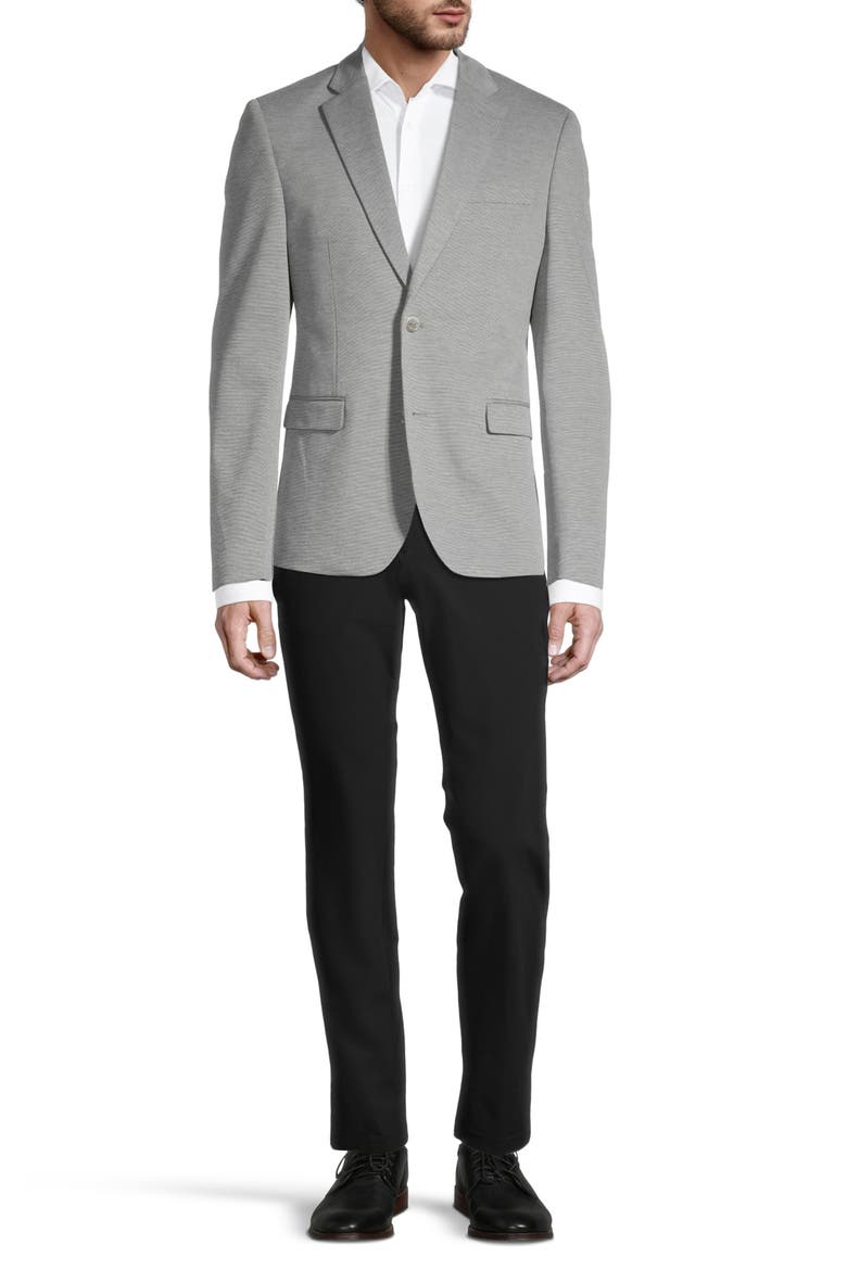 Knit Blazer, Alternate, color, GREEN