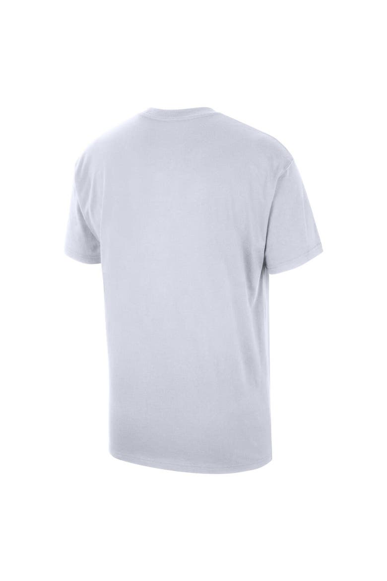 Men's Nike  White NBA All World Hoops Max90 Oversized T-Shirt, Alternate, color, White