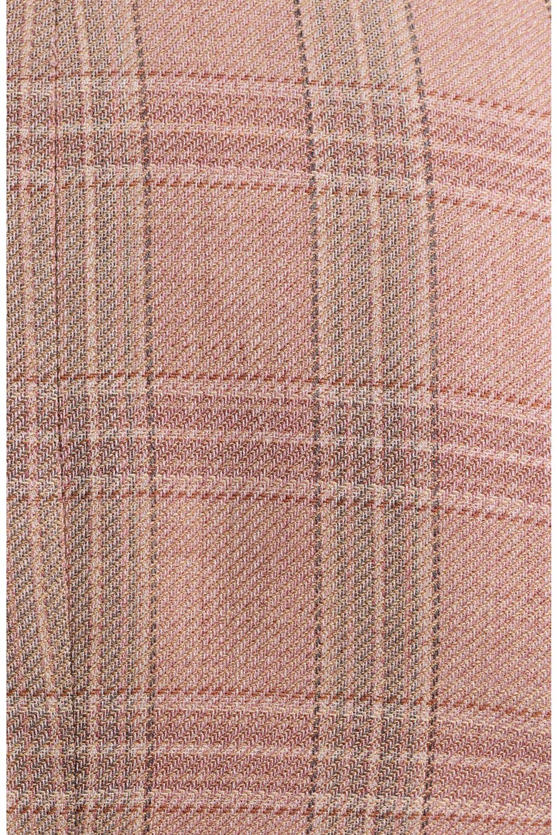 Plaid Wool Blend Sport Coat, Alternate, color, PEACH