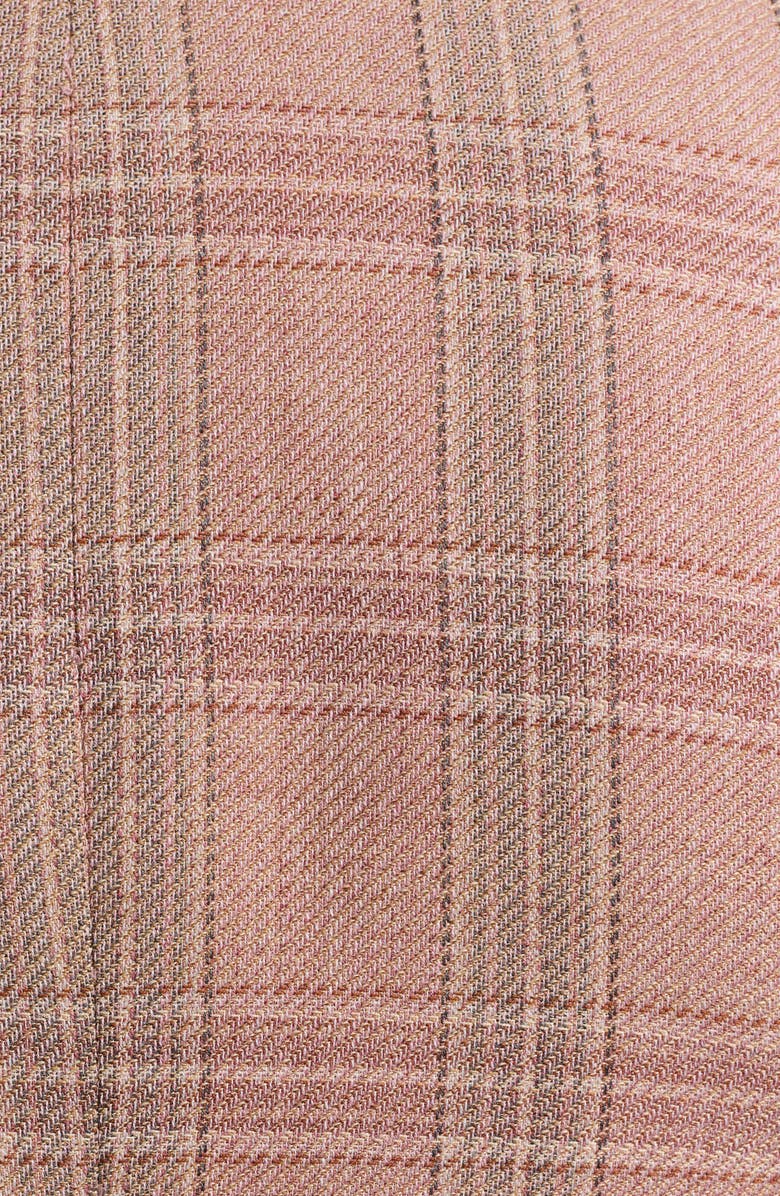CRICKETEER Plaid Wool Blend Sport Coat, Alternate, color, Peach
