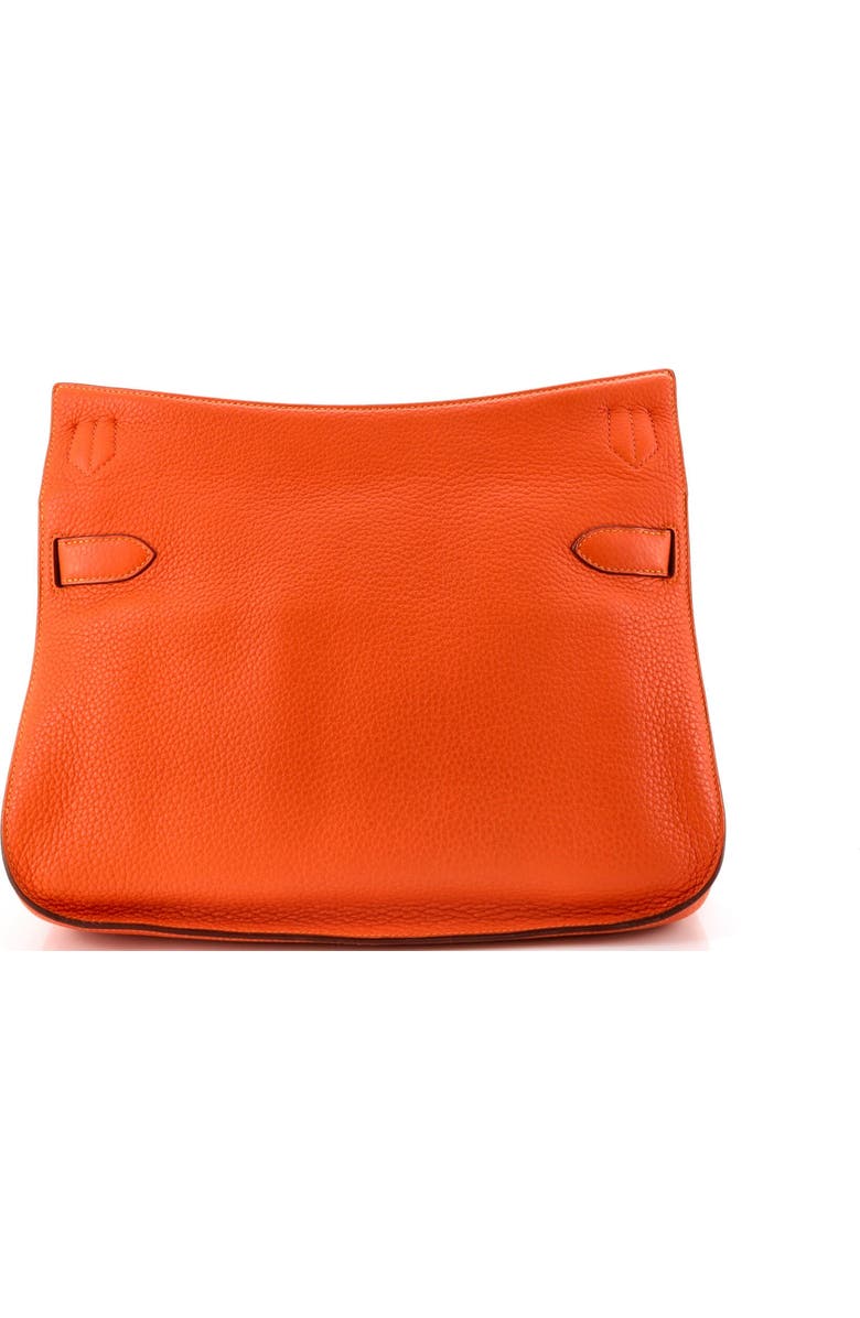 Pre-Owned Hermes Jypsiere Bag Clemence 34, Alternate, color, Feu/Moutarde