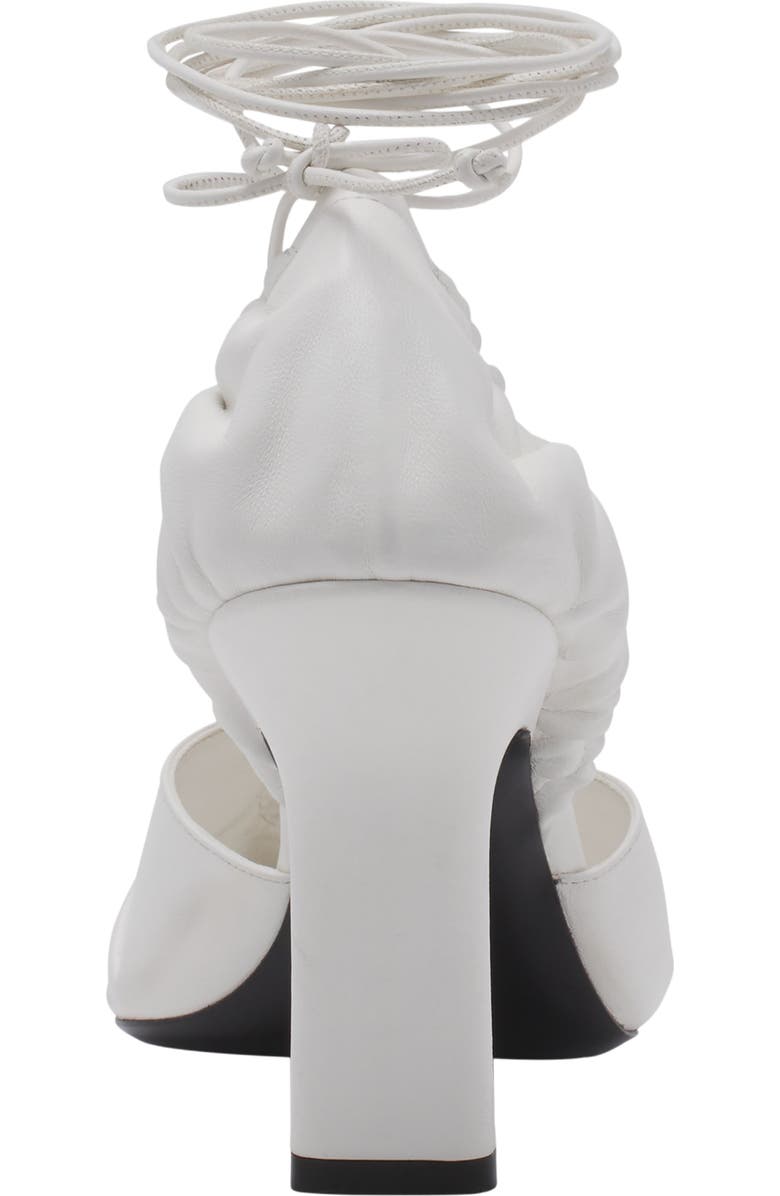 Lanvin Mesure Lace-Up Leather Pumps, Alternate, color,