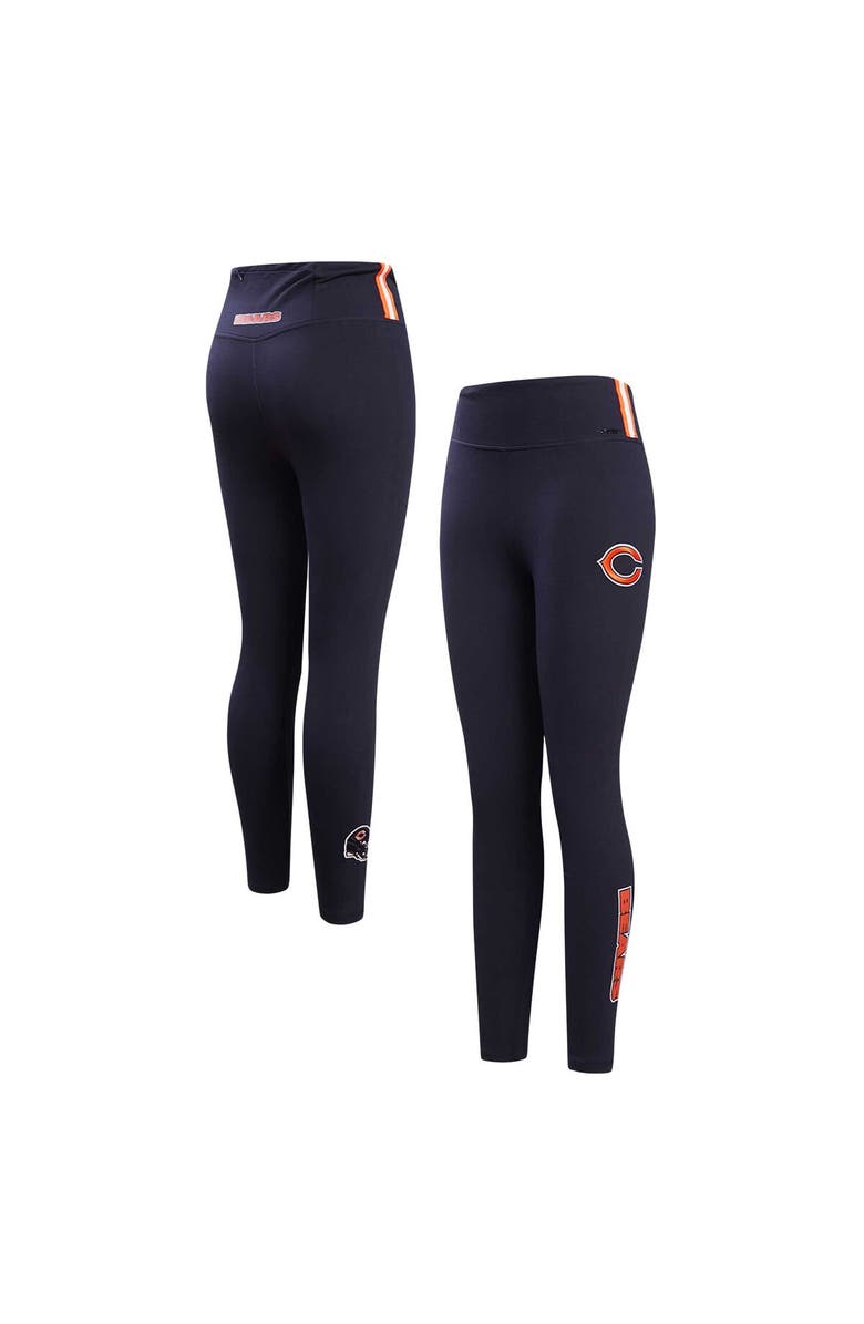 PRO STANDARD Women's Pro Standard Navy Chicago Bears Classic Jersey Leggings, Main, color, 