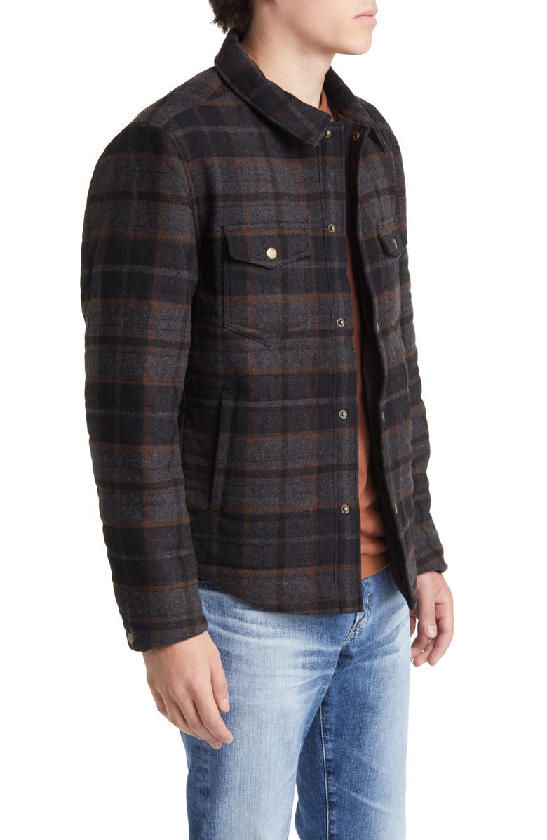 Billy Reid Theo Wool Blend Shirt Jacket, Alternate, color, 