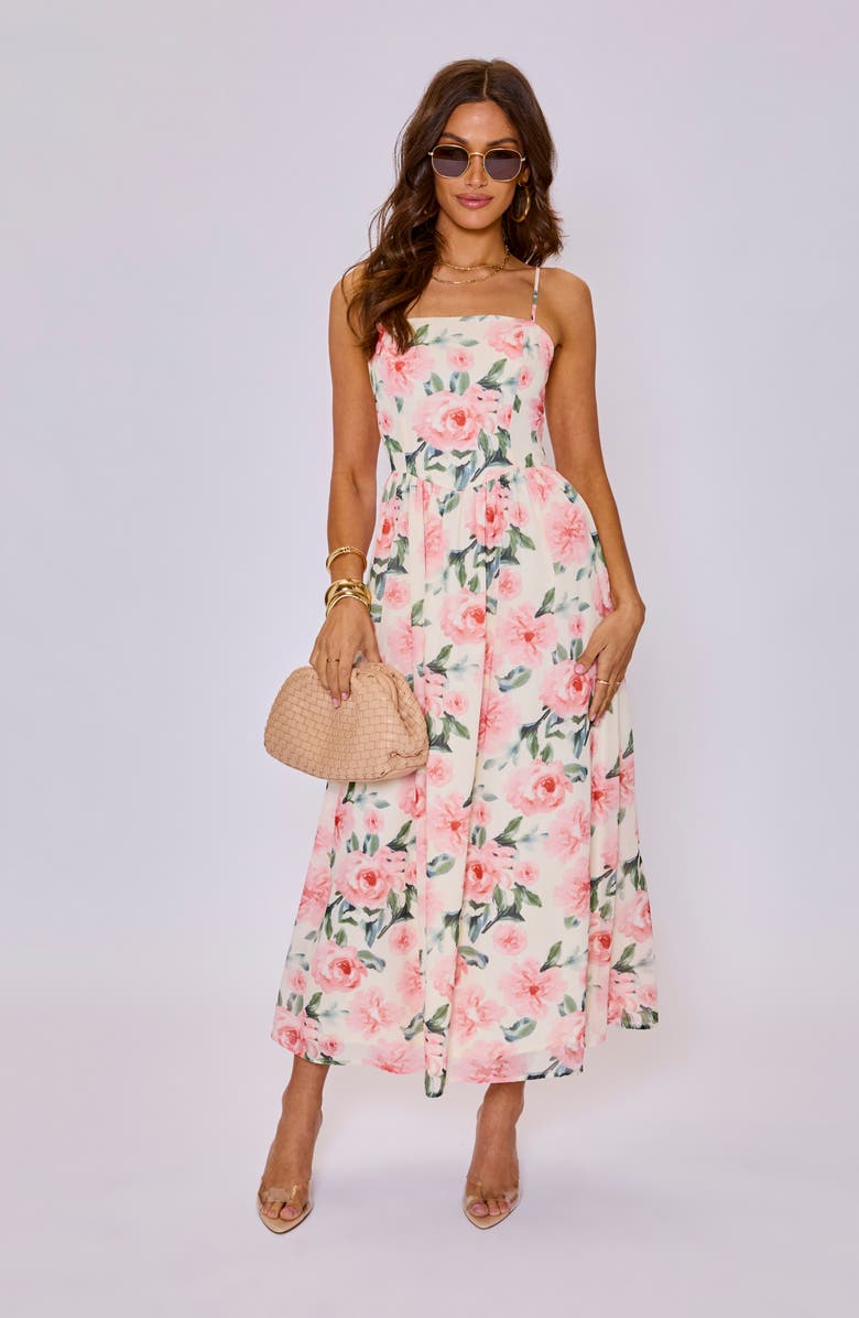 VICI Collection Amelie Floral Maxi Dress, Alternate, color, 