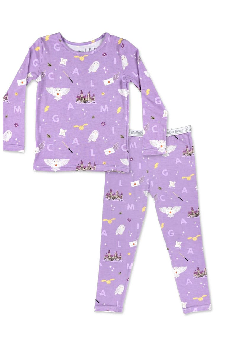 Kids' Hedwig's Magical Mail Set of 2 Piece Pajamas, Main, color, Hedwig's Magical Mail