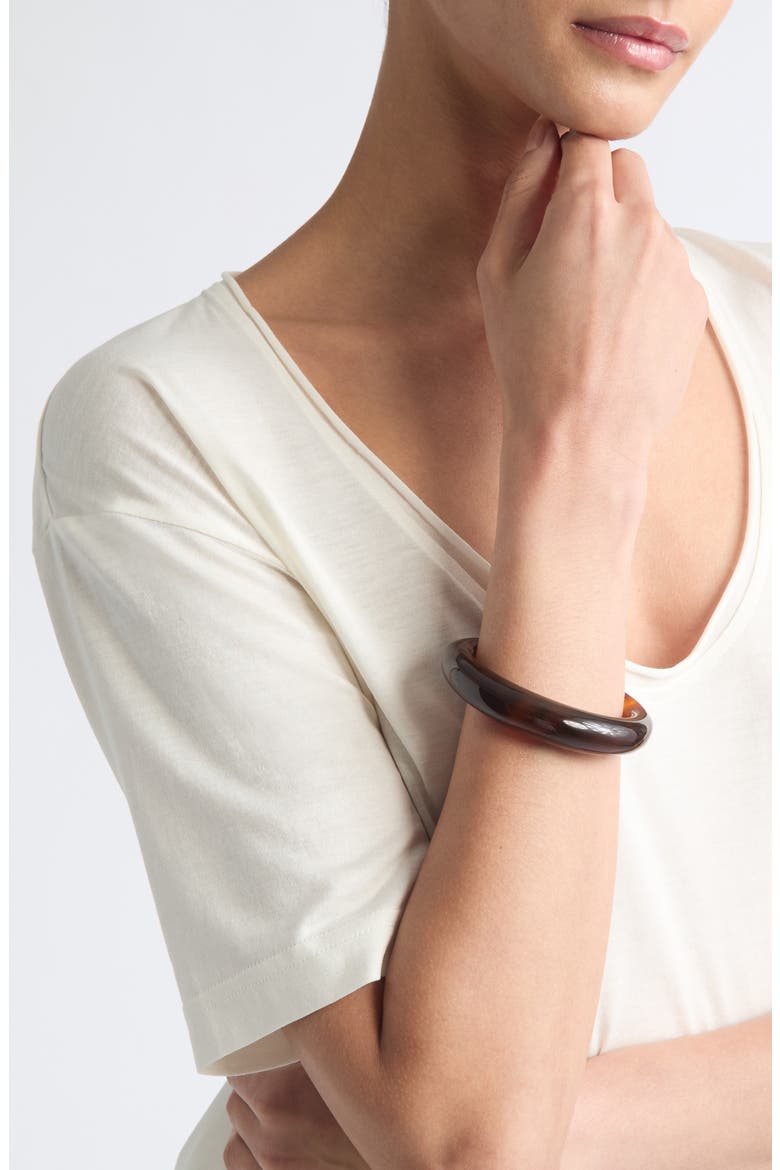 Sculpted Cuff Bracelet, Alternate, color, BONFIRE