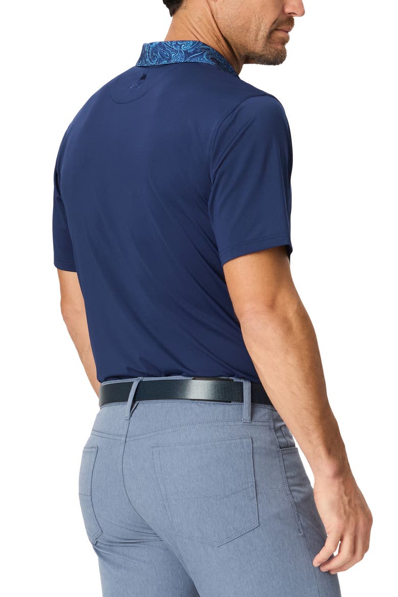 Harrold Performance Polo, Alternate, color, NAVY