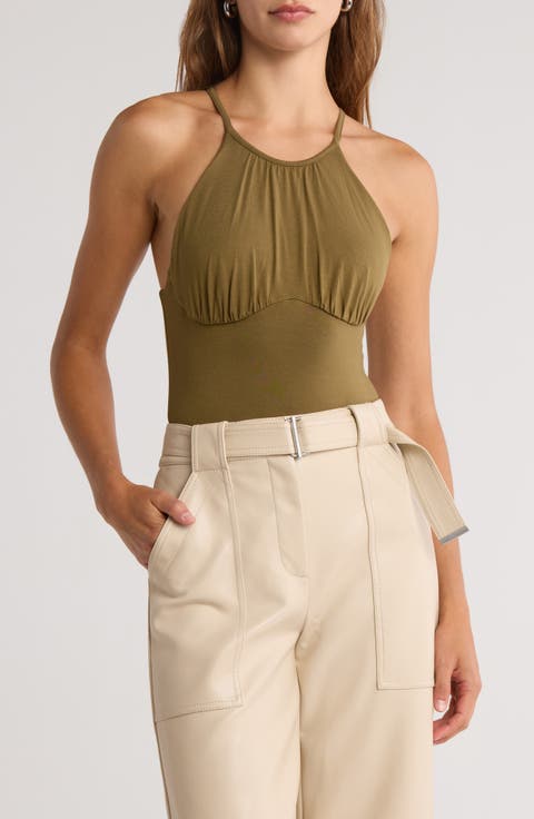 Elara Stretch Jersey Bodysuit