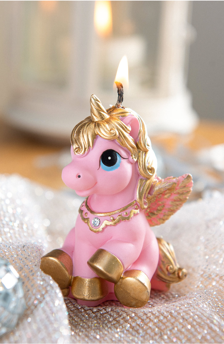 Southlake gifts Pink Unicorn Candle, Alternate, color, Pink Unicorn